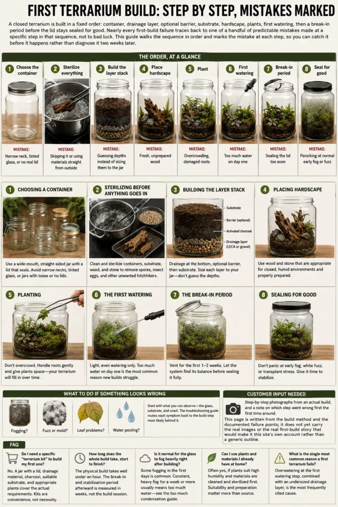Closed Terrarium First-Build Mistakes
