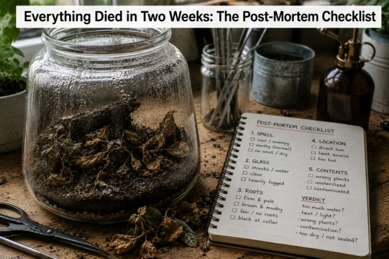 Everything Died in Two Weeks The Post-Mortem Checklist