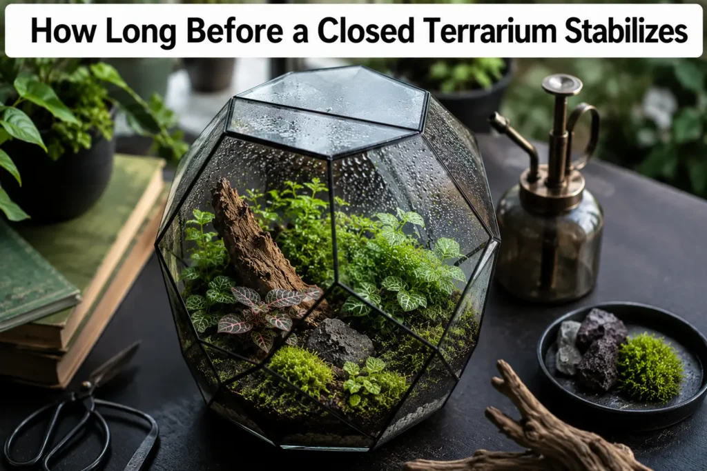How Long Before a Closed Terrarium Stabilizes