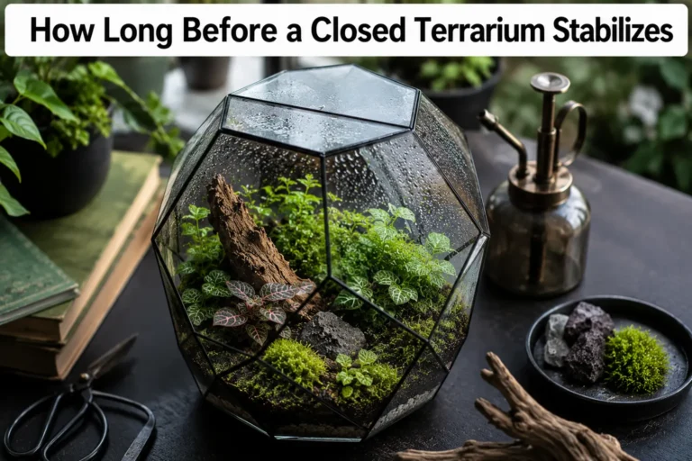How Long Before a Closed Terrarium Stabilizes