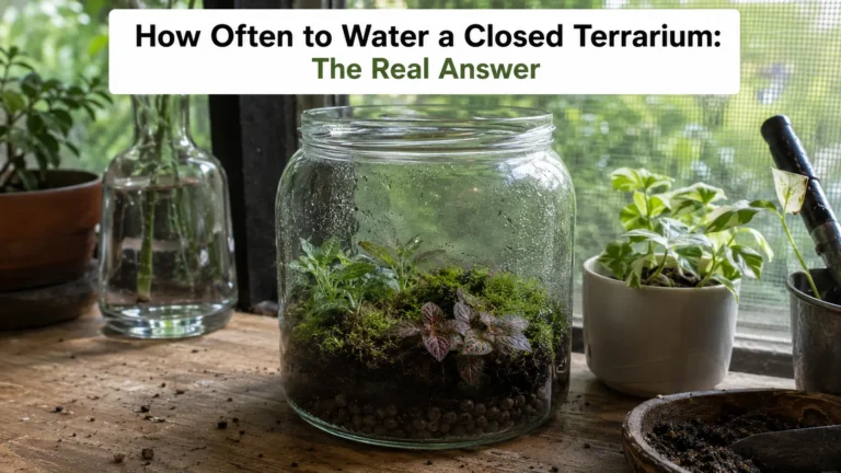 How Often to Water a Closed Terrarium