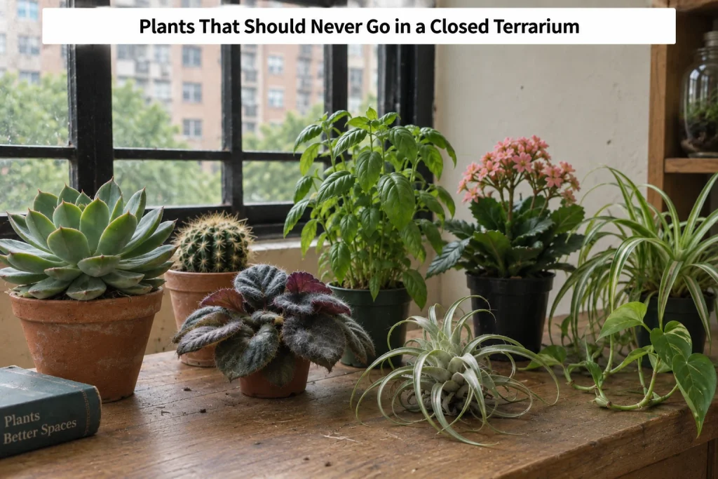 Plants That Should Never Go in a Closed Terrarium